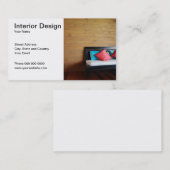 Visitekaartje voor intern ontwerp (Voorkant / Achterkant)