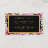 Visitekaartje voor Jouw tekst toevoegen via modern (Achterkant)