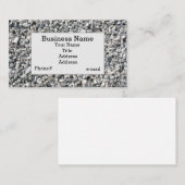 Visitekaartje voor kalkontwerp (Voorkant / Achterkant)