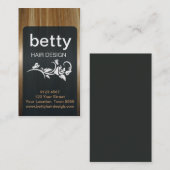 Visitekaartje voor kappers (Voorkant / Achterkant)