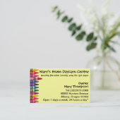 Visitekaartje voor kinderdagverblijven (Staand voorkant)