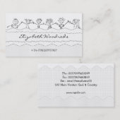 visitekaartje voor kinderen (Voorkant / Achterkant)