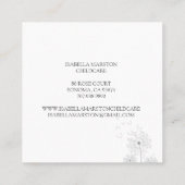 Visitekaartje voor kinderopvang (Achterkant)