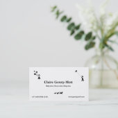 Visitekaartje voor kinderopvang (Staand voorkant)