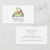 Visitekaartje voor kinderopvang (Voorkant / Achterkant)