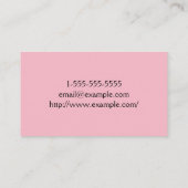 Visitekaartje voor kinderopvang en basiskinderarts (Achterkant)