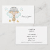 Visitekaartje voor kinderverzorging (Voorkant / Achterkant)