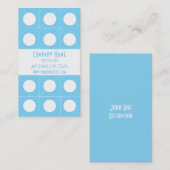 Visitekaartje voor klantenbinding klantenkaartje (Voorkant / Achterkant)