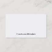 Visitekaartje voor klantenlogo voor boogschieten klantenkaartje (Achterkant)