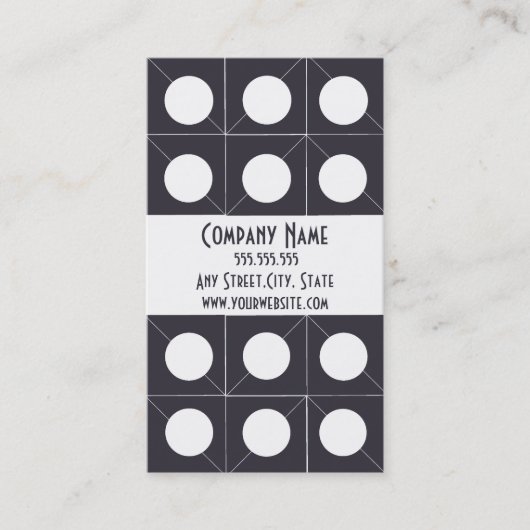 Visitekaartje voor klantenloyaliteit klantenkaartje (Voorkant)