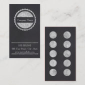 Visitekaartje voor klantenloyaliteit klantenkaartje (Voorkant / Achterkant)