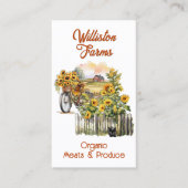 Visitekaartje voor kleine Boerderijen op het platt (Voorkant)