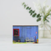 Visitekaartje voor kleurenfotografie (Staand voorkant)