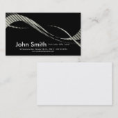 Visitekaartje voor koolstofvezel-swoosh (Voorkant / Achterkant)