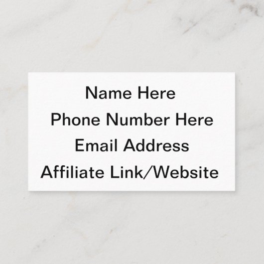 Visitekaartje voor korting op medisch recept (Achterkant)