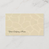 Visitekaartje voor kunstenaar (Achterkant)