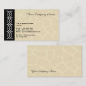 Visitekaartje voor kunstenaar (Voorkant / Achterkant)