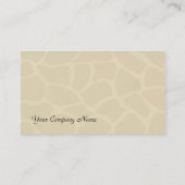 Visitekaartje voor kunstenaar (Achterkant)