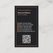 Visitekaartje voor kunstmatige intelligentie (Achterkant)