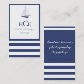 Visitekaartje voor kustvaart (Voorkant / Achterkant)