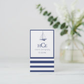 Visitekaartje voor kustvaart (Staand voorkant)