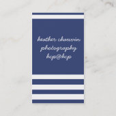 Visitekaartje voor kustvaart (Achterkant)