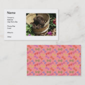 Visitekaartje voor labrador Retriever (Voorkant / Achterkant)