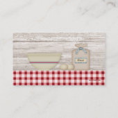 Visitekaartje voor landbaken (Achterkant)