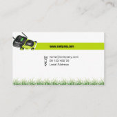 visitekaartje voor landschapsarchitectuur en maaie (Achterkant)