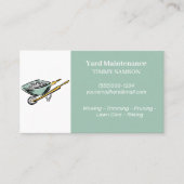 Visitekaartje voor landschapsonderhoud (Voorkant)