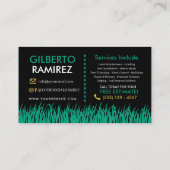 Visitekaartje voor landschapszorg (Achterkant)