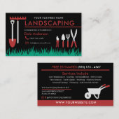 Visitekaartje voor landschapszorg (Voorkant / Achterkant)