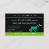 Visitekaartje voor landschapszorg (Achterkant)