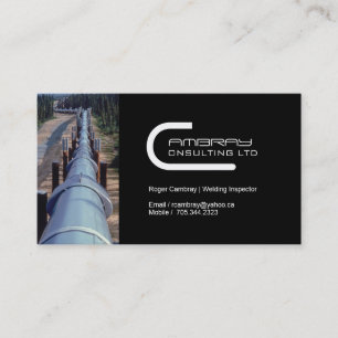 Visitekaartje voor lascontroletechnicus