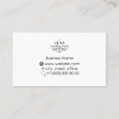 Visitekaartje voor lassen (Achterkant)