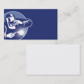 visitekaartje voor lassen (Voorkant / Achterkant)