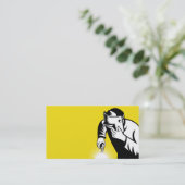 visitekaartje voor lassen van lasers (Staand voorkant)