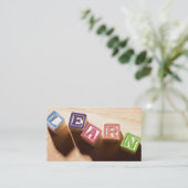 VISITEKAARTJE VOOR LEARN EDUCATOREN (Staand voorkant)