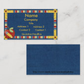 Visitekaartje voor leerkrachten (Voorkant / Achterkant)