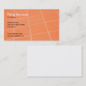 Visitekaartje voor leerservices (Voorkant / Achterkant)