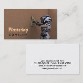 Visitekaartje voor leidinggevend bedrijf (Voorkant / Achterkant)