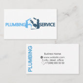 Visitekaartje voor leidinggevende werkzaamheden en (Voorkant / Achterkant)