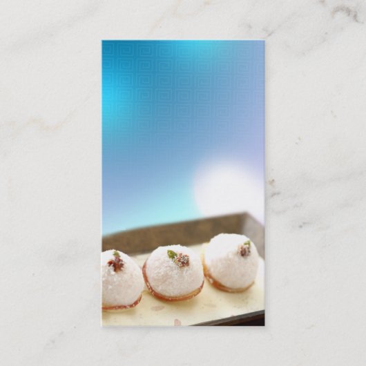 visitekaartje voor levensmiddelen (Voorkant)