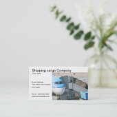 Visitekaartje voor levering van verzendvracht (Staand voorkant)