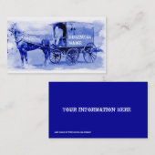  Visitekaartje voor leveringswagon (Voorkant / Achterkant)