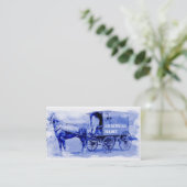  Visitekaartje voor leveringswagon (Staand voorkant)