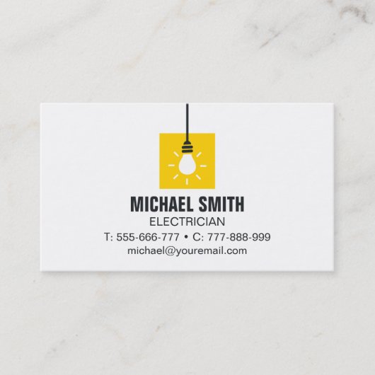 Visitekaartje voor lichtere liftpictogrammen (Voorkant)