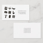 Visitekaartje voor loodgieterij (Voorkant / Achterkant)