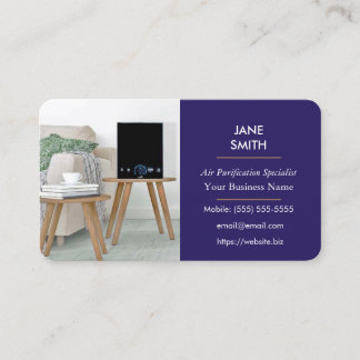 Visitekaartje voor luchttests