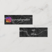 visitekaartje voor marmermedia (Voorkant / Achterkant)